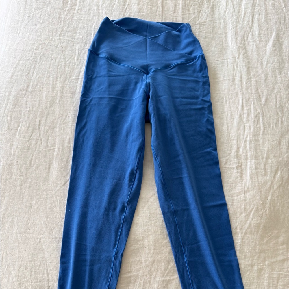 Offline by Aerie Blue Crossover Leggings